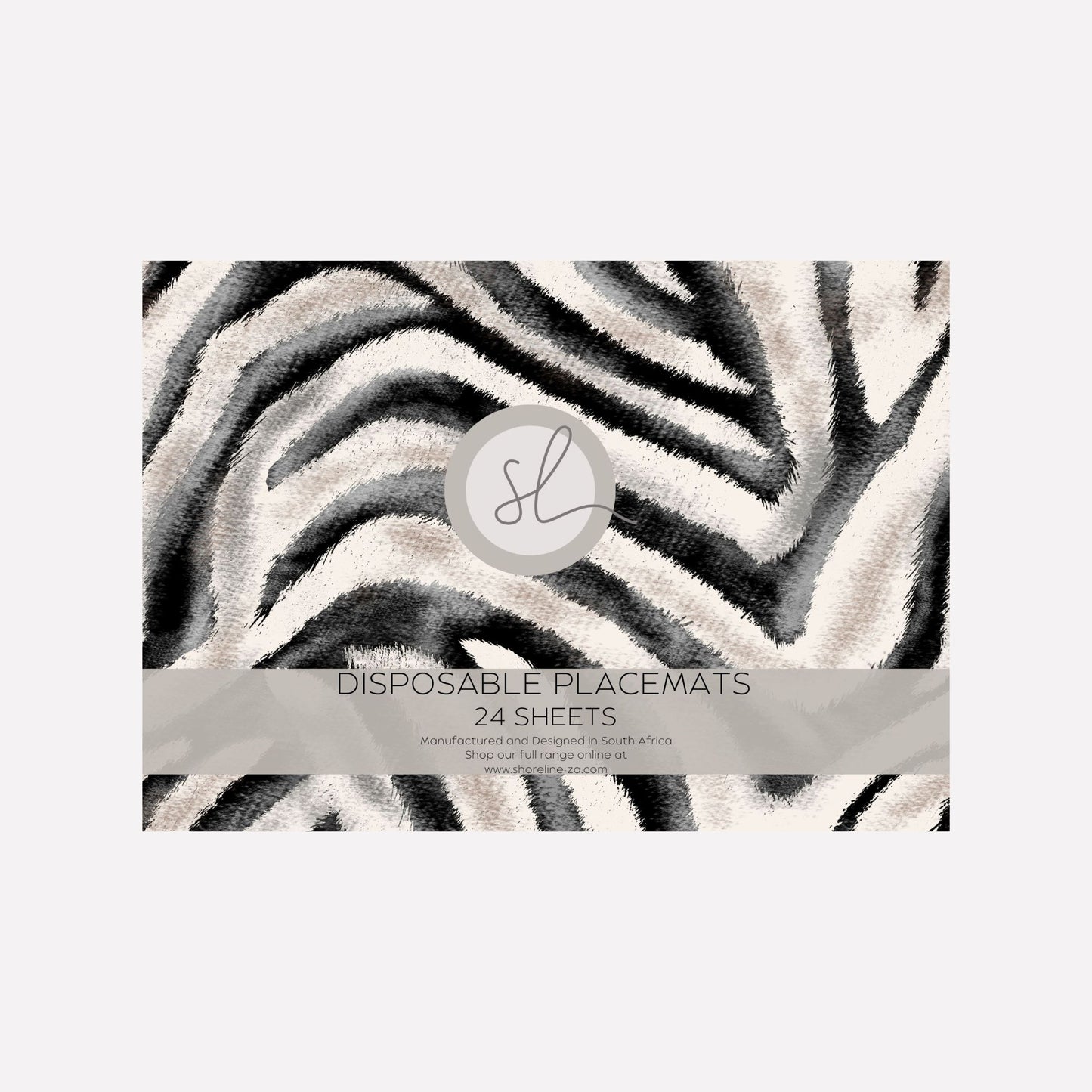 Disposable Paper Placemats Serengeti