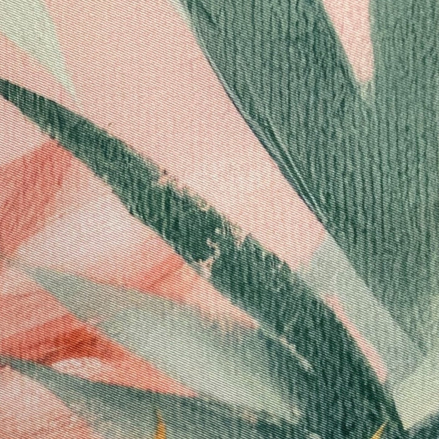 Summer Haze Palm Leaf Tea Towel - Muted Pastels