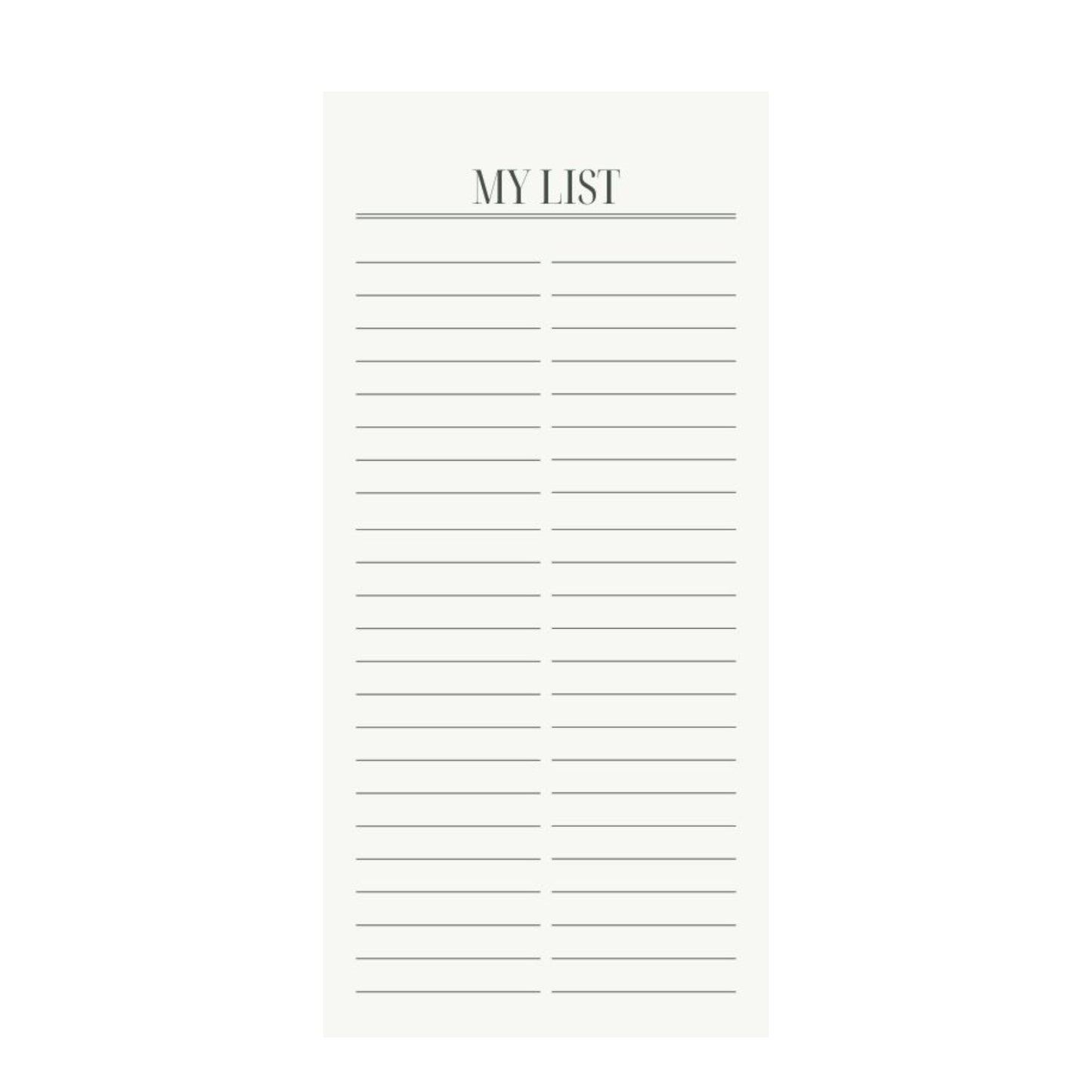 Magnetic Notepad Exotic Palm & Peacock - Emerald Green