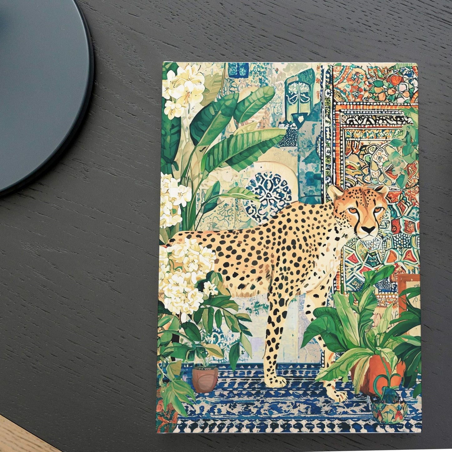 Notebook Jungle Coast Botanicals - Navy Blue