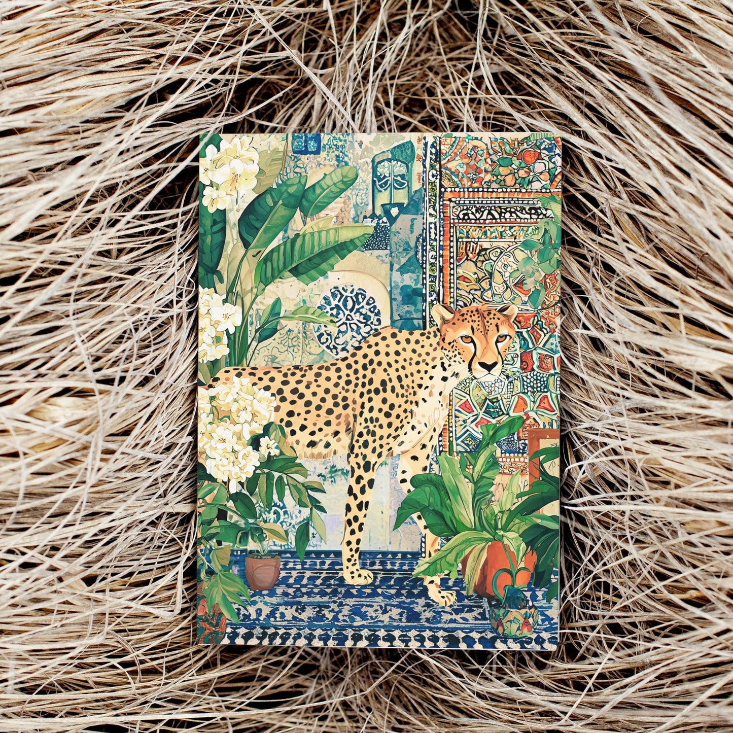 Notebook Jungle Coast Botanicals - Navy Blue