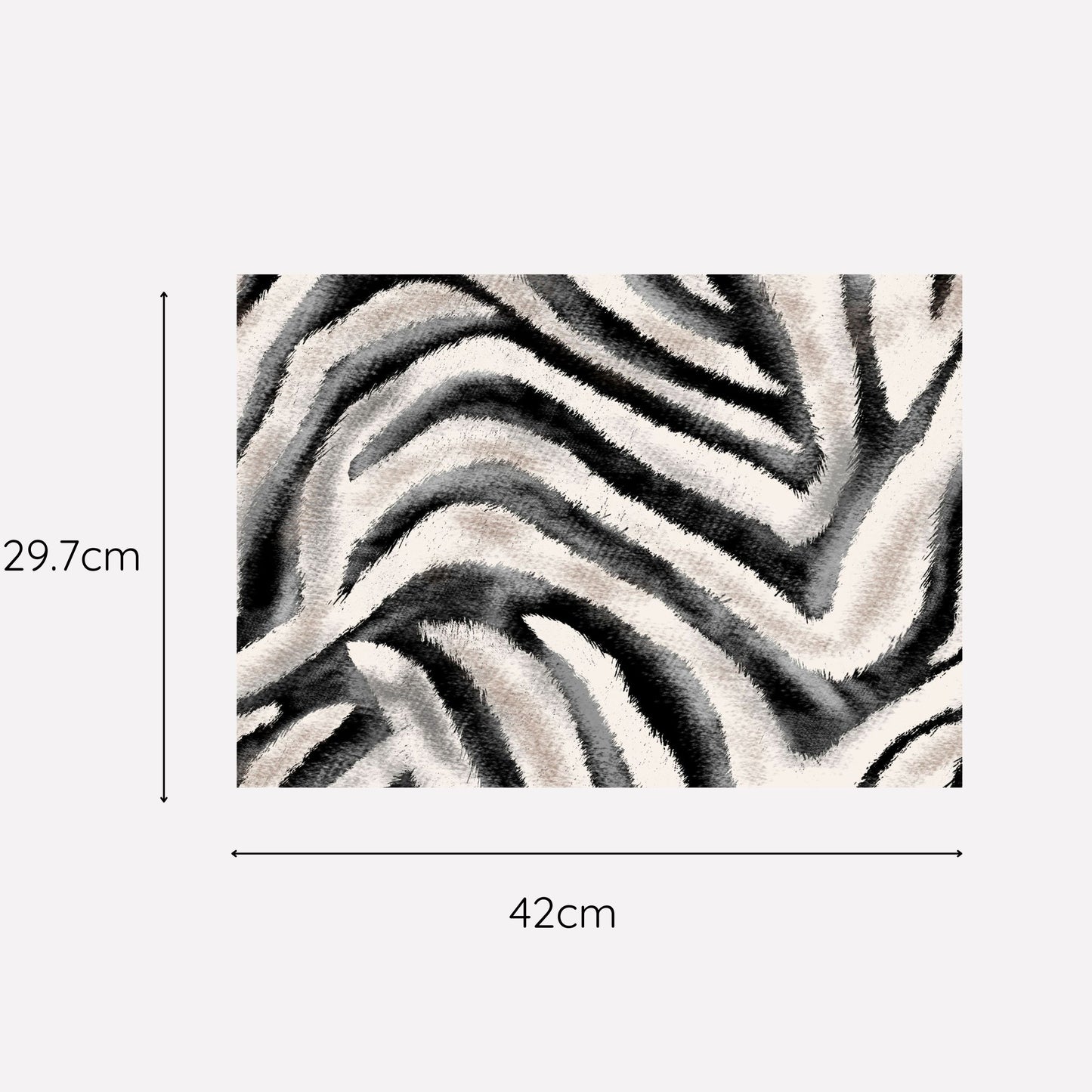 Disposable Paper Placemats Serengeti