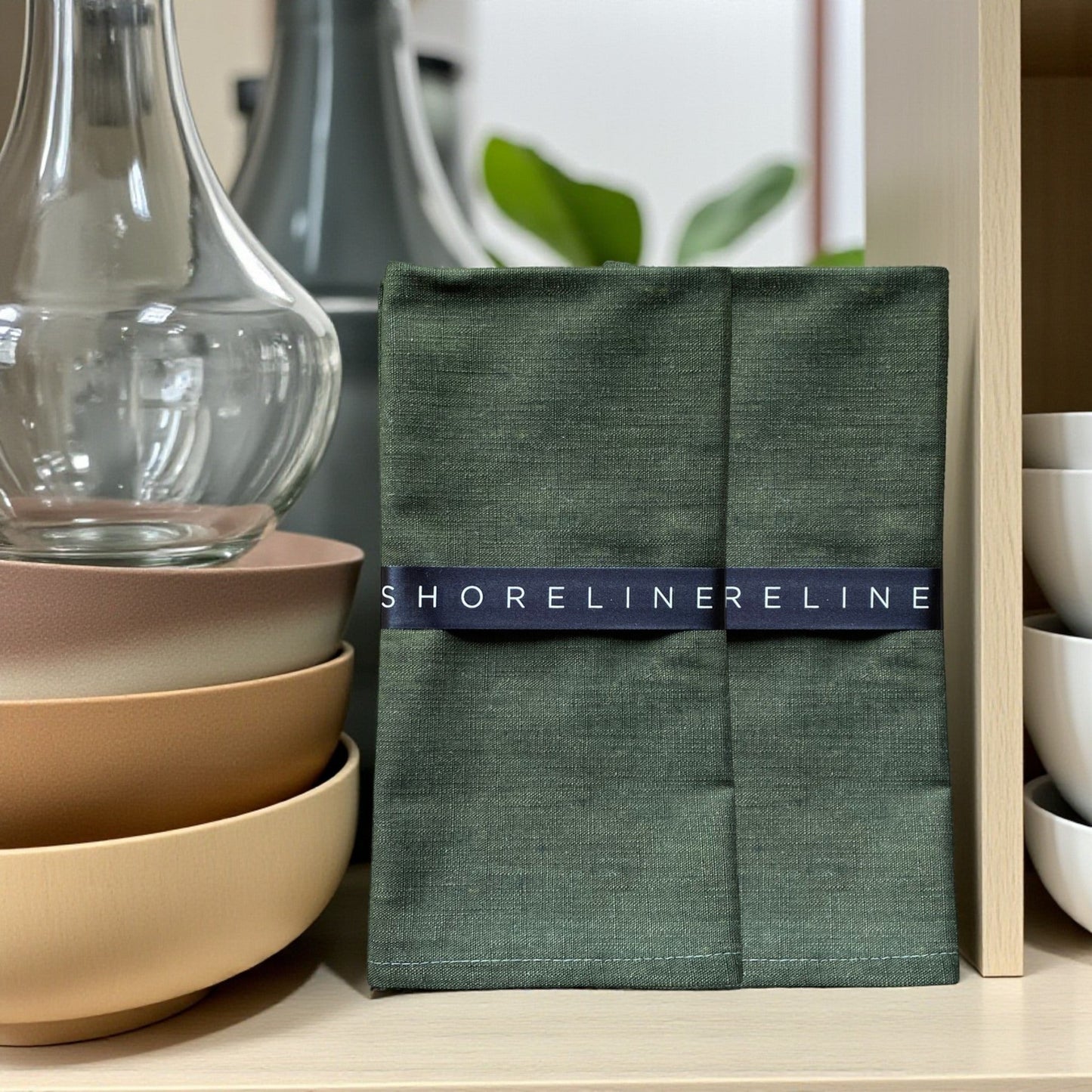 Set 2 Exotic Opulence Napkin Solid Colour - Emerald Green