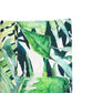 Shoreline Tropical Leaf  Microfiber Standard Beach Towel