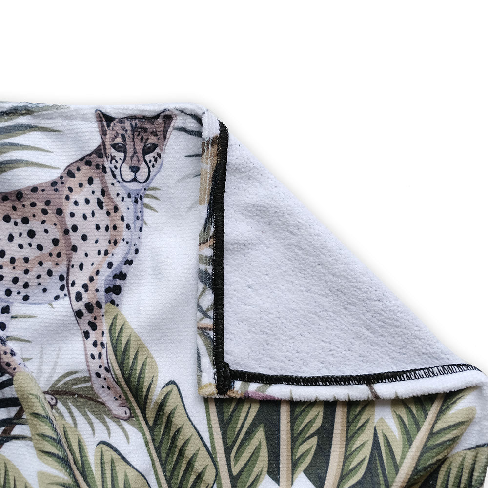Shoreline Acanthus Microfiber Extra Large Beach Towel