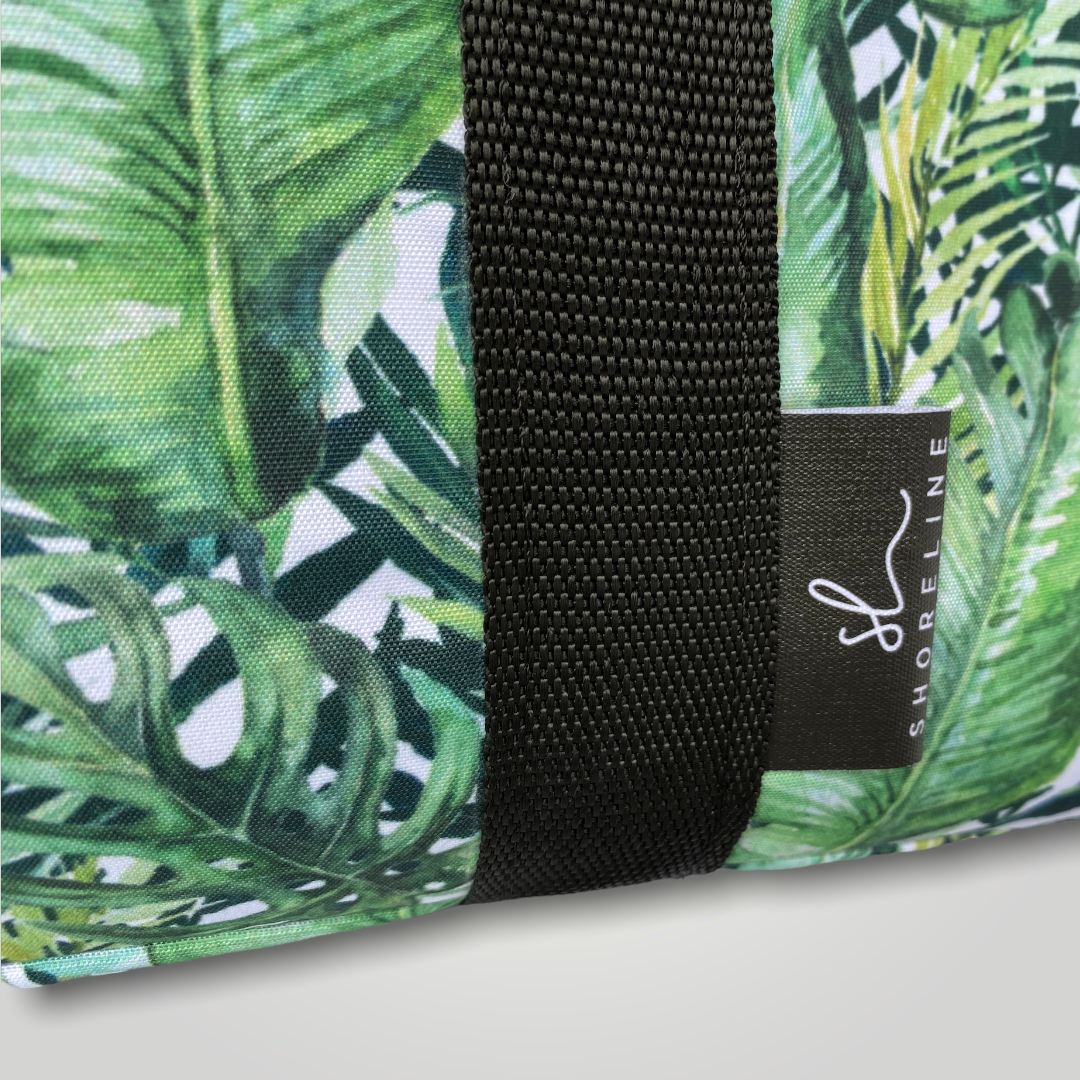 Shoreline Family Cooler Bag Tropical Leaf