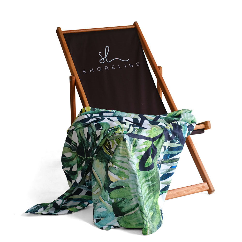 Shoreline Hello Summer Microfiber Extra Large Beach Towel