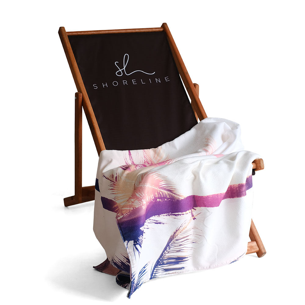 Shoreline Honolulu Haze Microfiber Extra Large Beach Towel