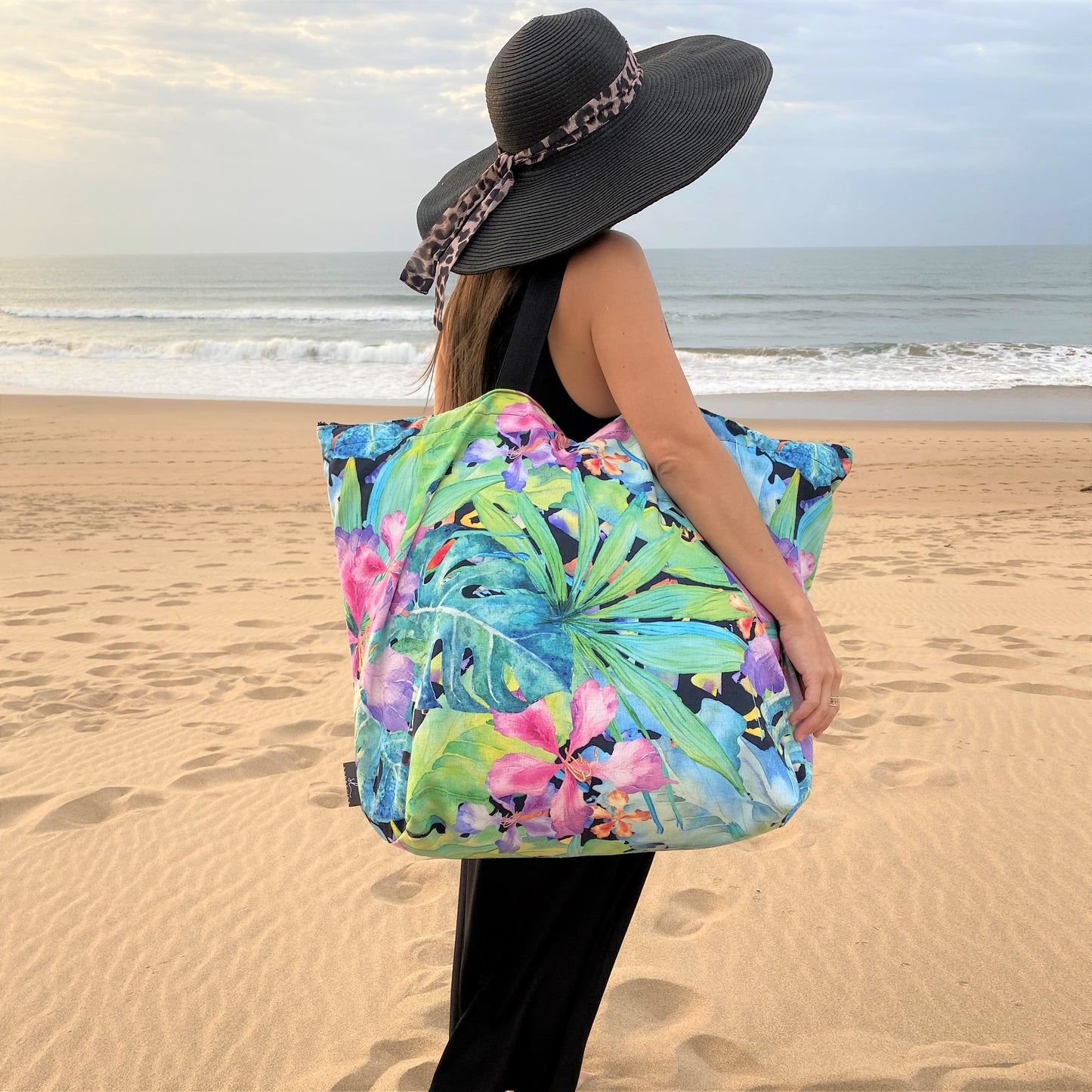 Extra Large Everyday Bag Valdivian Watercolour