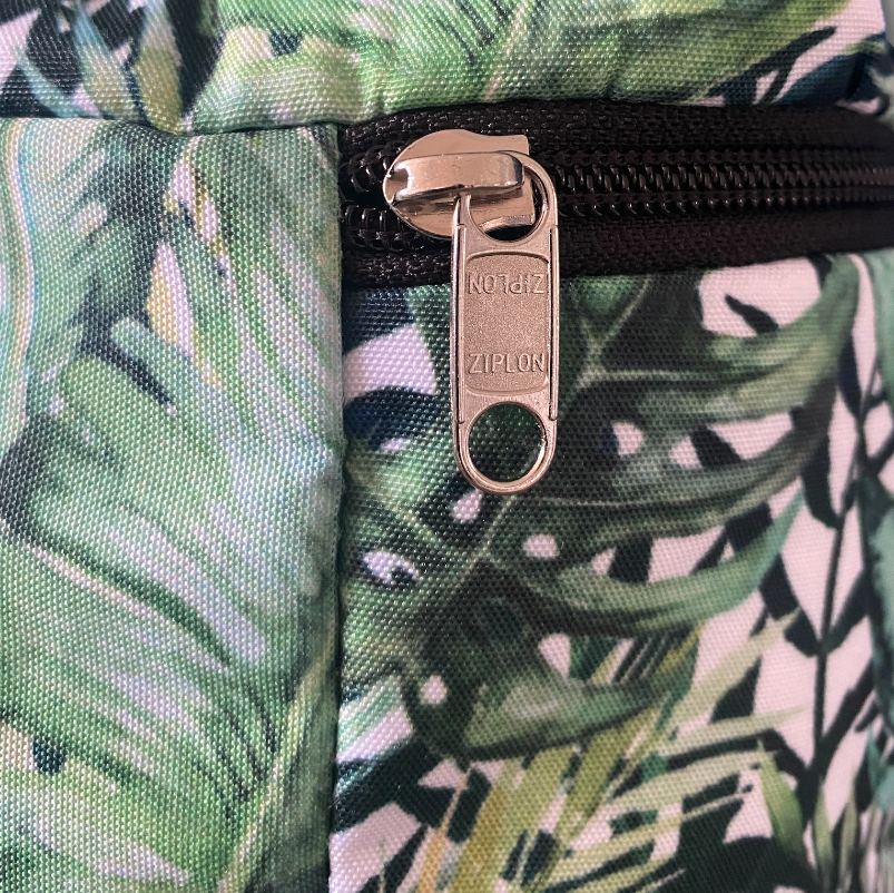 Shoreline Tall Cooler Bag Tropical Leaf