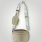 Shoreline Serenity Cross Body Bag with Removable Strap