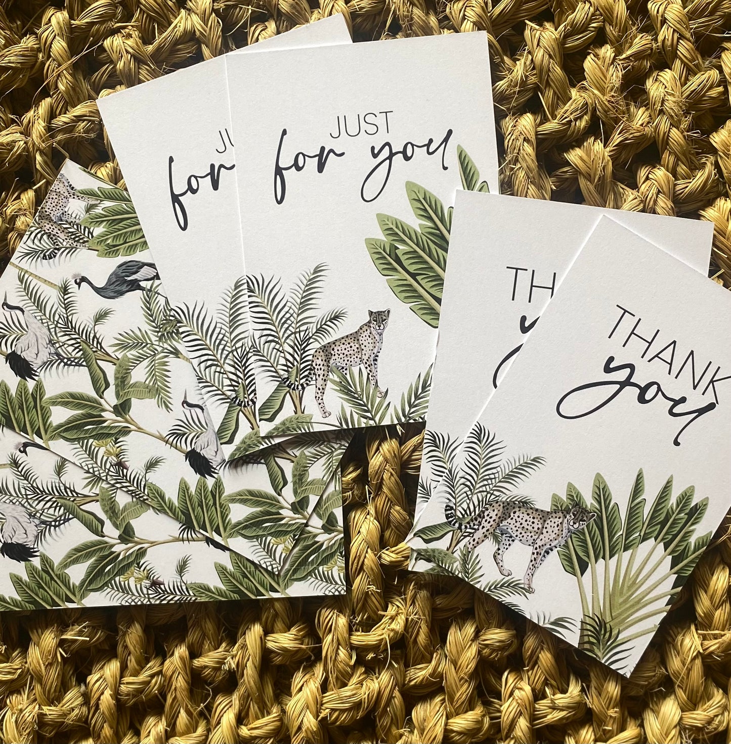Shoreline Set 6 Gift Tags Acanthus